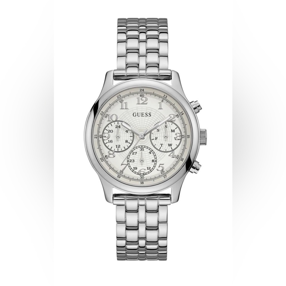 GUESS Women's Silver Stainless-Steel watch‎ W1018L1
